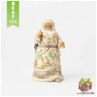 Санта Клаус с коньками. Подарок на Новый год. 14 см Jim Shore