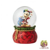 Снежный шар Санта Микки Маус. Высота 15 см. Jim Shore