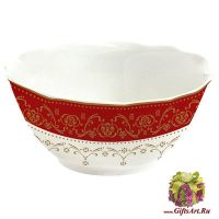 Салатник фарфоровый Золотая снежинка 11,5 см