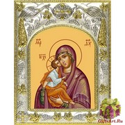 Икона освященная &quot;Акафистная икона Божией Матери&quot;, 14x18 см