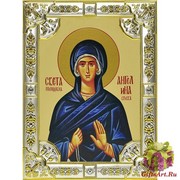 Икона освященная &quot;Ангелина Сербская Блаженная&quot; 18х24см,со стразами, 18x24 см