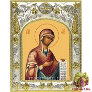 Икона освященная &quot;Деисусная икона Божией Матери&quot;, 14x18 см
