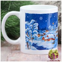Кружка Волшебного Рождества! 300 мл. Керамика. Подарочная упаковка