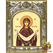 Икона освященная &quot;Покров Пресвятой Богородицы &quot;, 14x18 см