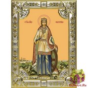 Икона освященная &quot;Екатерина великомученица&quot;, 18x24 см, со стразами
