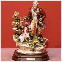 Статуэтка фарфоровая &quot;Охотник&quot;. Высота 30 см. Porcellane Principe Италия