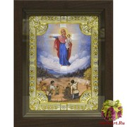 Икона освященная &quot;Явление Богоматери русскому воинству&quot;, 18x24 см, 24x30 см