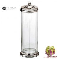 Банка 2 литра из олова и стекла коллекция Тоскана Cosi Tabellini Италия