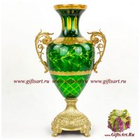 Ваза в дворцовом стиле. Декор Замок Хивер. Ручная работа. 48 см
