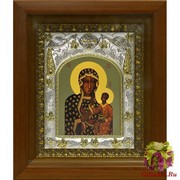 Икона освященная &quot;Ченстоховская Божия Матерь&quot;, в киоте 20x24 см, 20x24 см
