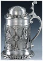 Мини-кружка оловянная для водки серия &quot;Sachsen&quot;