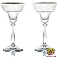 Подсвечники новогодние. 2 штуки Богемское стекло. Высота 19 см. Bohemia Crystal 662476. Чехия