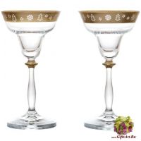 Подсвечники новогодние. 2 штуки Богемское стекло. Высота 19 см. Bohemia Crystal 162476. Чехия