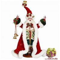 Коллекционный Санта Клаус Holly Jolly Santa. Лимитированная дизайнерская серия 2019 года. 66 см. 51-97040 США
