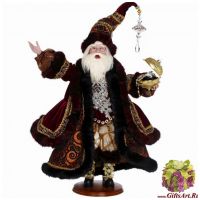 Коллекционный Санта Клаус Santa's Secret Gems. Лимитированная дизайнерская серия 2019 года. 56 см. США