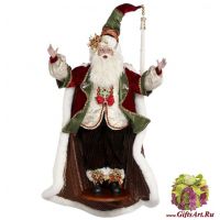 Коллекционный Санта Клаус Elegant Santa. Лимитированная дизайнерская серия 2019 года. 91 см. США 51-97104 Коллекционный Санта Клаус Elegant Santa. Лимитированная дизайнерская серия 2019 года. 91 см. США 51-97104