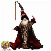 Коллекционный Санта Клаус Razzle Dazzle Santa. Лимитированная дизайнерская серия 2019 года. 64 см. США