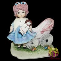 Статуэтка &quot;Кукла с розовой коляской&quot;
