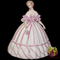 Статуэтка &quot;Дама с букетом роз&quot;