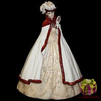 Статуэтка  &quot;Дама с зеркальцем &quot;