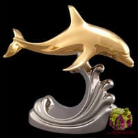 Статуэтка &quot;Дельфин на волне&quot;