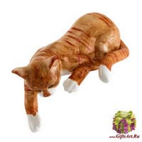 Статуэтка &quot;Полосатая кошка лежащая&quot;