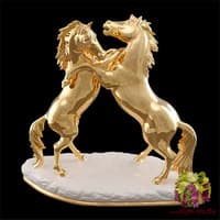 Статуэтка &quot;Безудержная пара коней&quot;