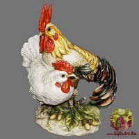 Статуэтка &quot;Петух и курица&quot;
