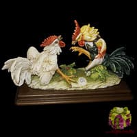 Статуэтка &quot;Бойцовые петухи&quot;