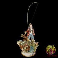 Статуэтка &quot;Ловля форели&quot;