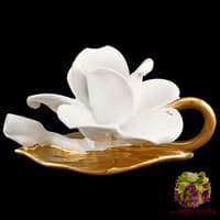 Подсвечник с ручкой &quot;Роза&quot;