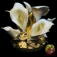 Декоративная композиция &quot;Каллы в корзине&quot;