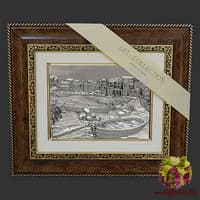 Панно &quot;Лодки у берега&quot;