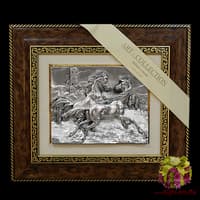 Панно &quot;Пара лошадей&quot;