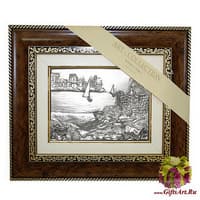 Панно &quot; Два маленьких парусника в море&quot;