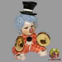 Статуэтка &quot;Клоун - мальчик с литаврами&quot;