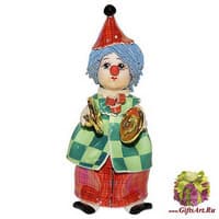 Статуэтка "Маленький клоун с музыкальным инструментом" Статуэтка "Маленький клоун с музыкальным инструментом"