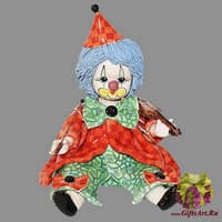 Статуэтка &quot;Клоун со скрипкой&quot;