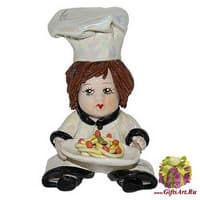 Статуэтка &quot;Повар со спагетти&quot;