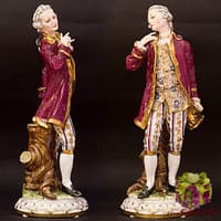 Скульптура &quot;Кавалер&quot; разноцветная