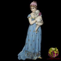 Статуэтка &quot;Леди с кошкой&quot;