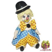 Статуэтка " Маленький клоун в шляпе" Статуэтка " Маленький клоун в шляпе"