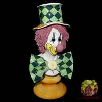 Статуэтка &quot;Бюст клоуна в цилиндре&quot;