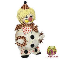 Копилка "Маленький клоун в колпаке" Копилка "Маленький клоун в колпаке"