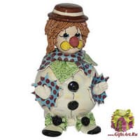 Копилка &quot;Маленький клоун в шляпе&quot;