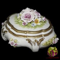 Статуэтка &quot;Шкатулка  с цветами&quot;