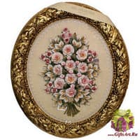 Панно овальное &quot;Букет&quot;