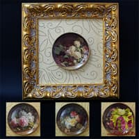 Декоративная тарелка в рамке