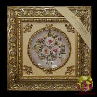 Панно &quot;Букет на тарелке&quot;