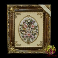 Панно &quot;Букет с птичками&quot;